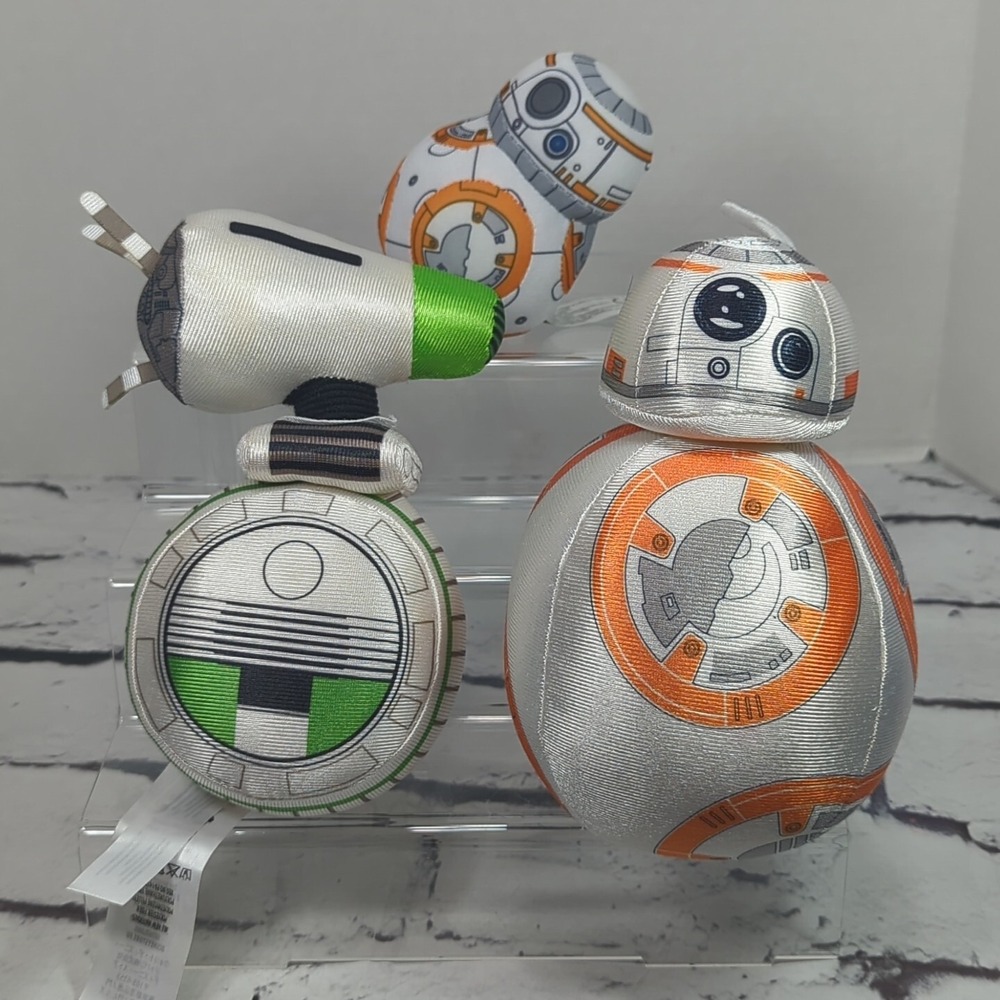 Star Wars Plush Droid Characters Lot of 3
